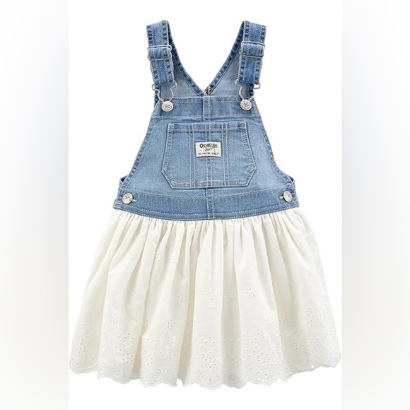 OshKosh B'gosh Other - OshKosh B'gosh Blue and White Overalls